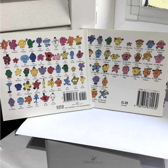 📚Little Miss Late and Mr Grumpy from the Little Miss Collection Roger Hargreaves - Picture 8 of 14